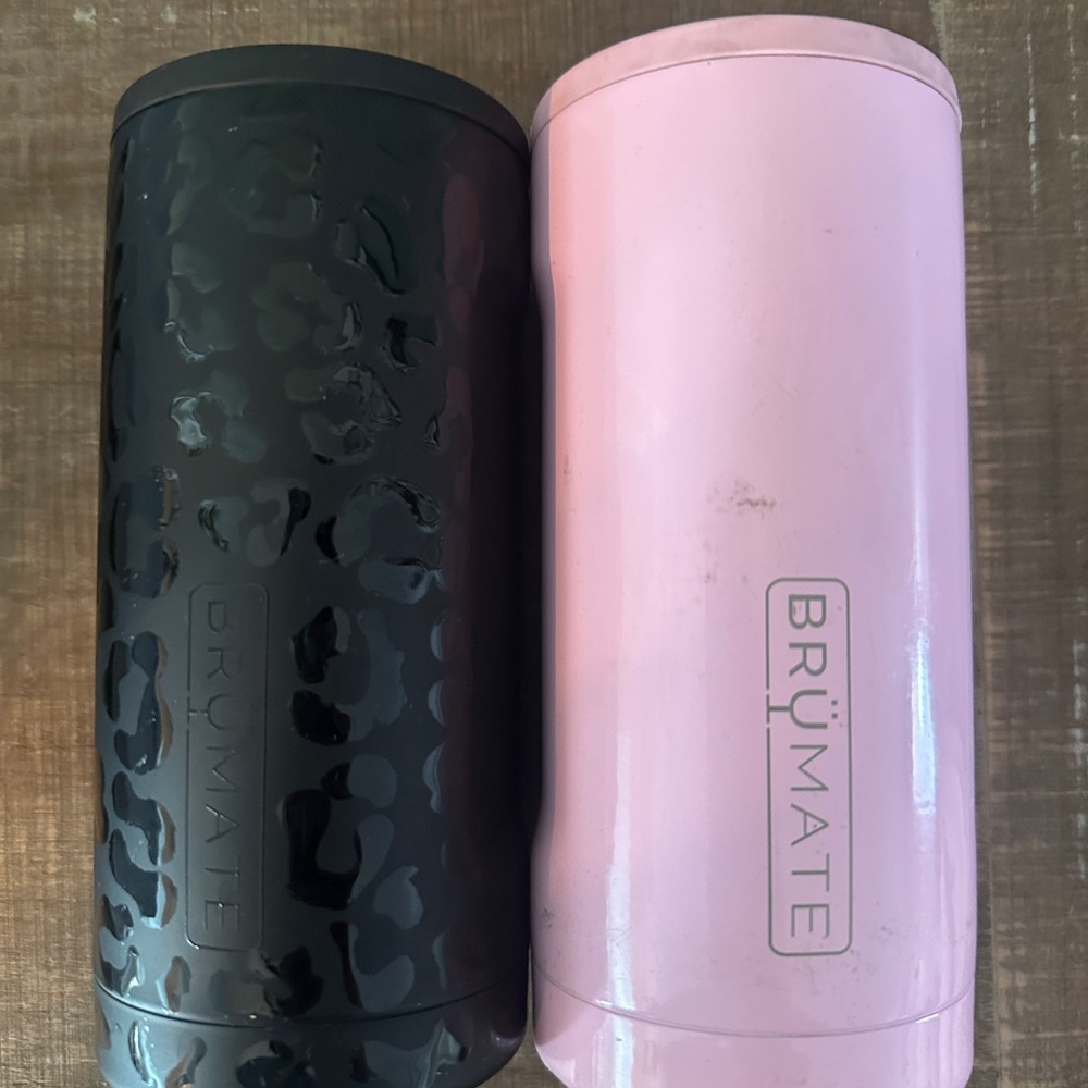 BrüMate Black and Pink Tumblers